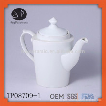 Горячий продавая белый керамический чай pot pot set infuser